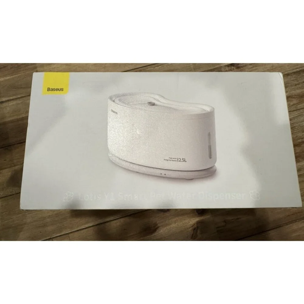 Baseus Lotis Y1 Smart Pet Water Dispenser For Two Cats New in Box